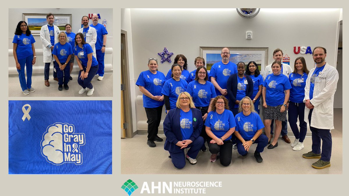 Join us in recognizing Brain Cancer Awareness Month. Sharing some photos from our Brain Tumor Multidisciplinary Clinic at Allegheny General Hospital. Our AHN Neuroscience team and the Cancer Institute are dedicated to making strides in brain cancer research and treatment!