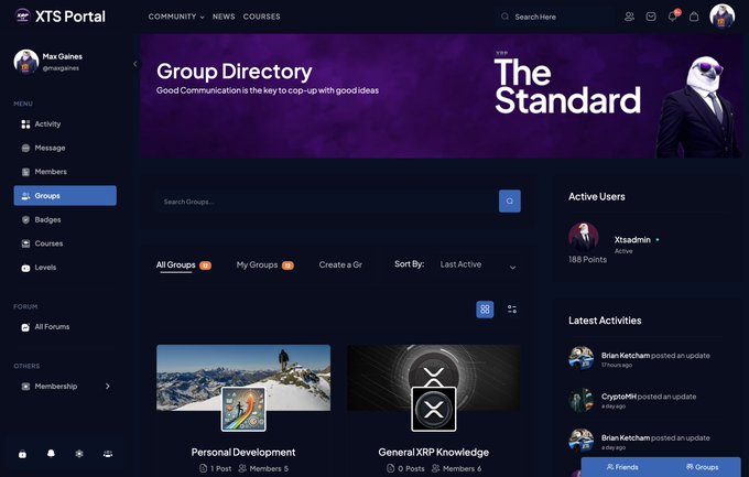 XRP The Standard tweet media