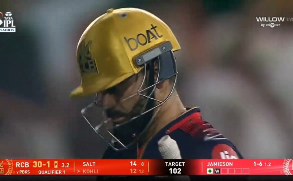 𝗩𝗶𝗿𝗮𝘁 𝗞𝗼𝗵𝗹𝗶 

For INDIA in Knockouts 
7 Inngs || 414 runs || 103.50 Avg || 145.26 SR

For RCB In IPL Playoffs + Finals
16 Inngs || 353 runs || 25.21 Avg || 120.89 SR