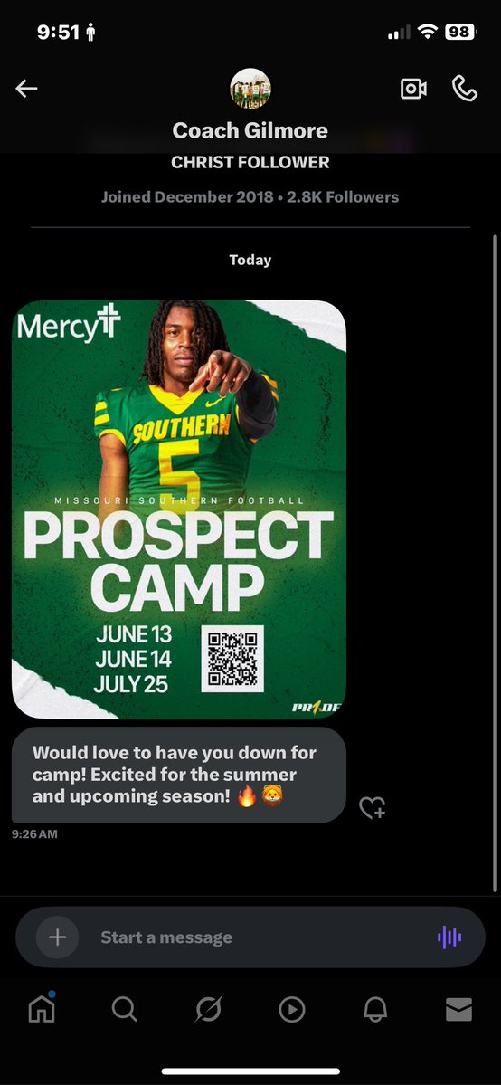 Charlie Meabon (@charlie_m2027) on Twitter photo Thanks for the invite! <a href="/SHBearsFB/">Sylvan Hills Bears Football</a> <a href="/Akeem_Gilmore/">Coach Gilmore</a> <a href="/PrepRedzoneAR/">Prep Redzone Arkansas</a> <a href="/Jay_wright4/">Jarius Wright</a> Thanks for the invite! <a href="/SHBearsFB/">Sylvan Hills Bears Football</a> <a href="/Akeem_Gilmore/">Coach Gilmore</a> <a href="/PrepRedzoneAR/">Prep Redzone Arkansas</a> <a href="/Jay_wright4/">Jarius Wright</a>