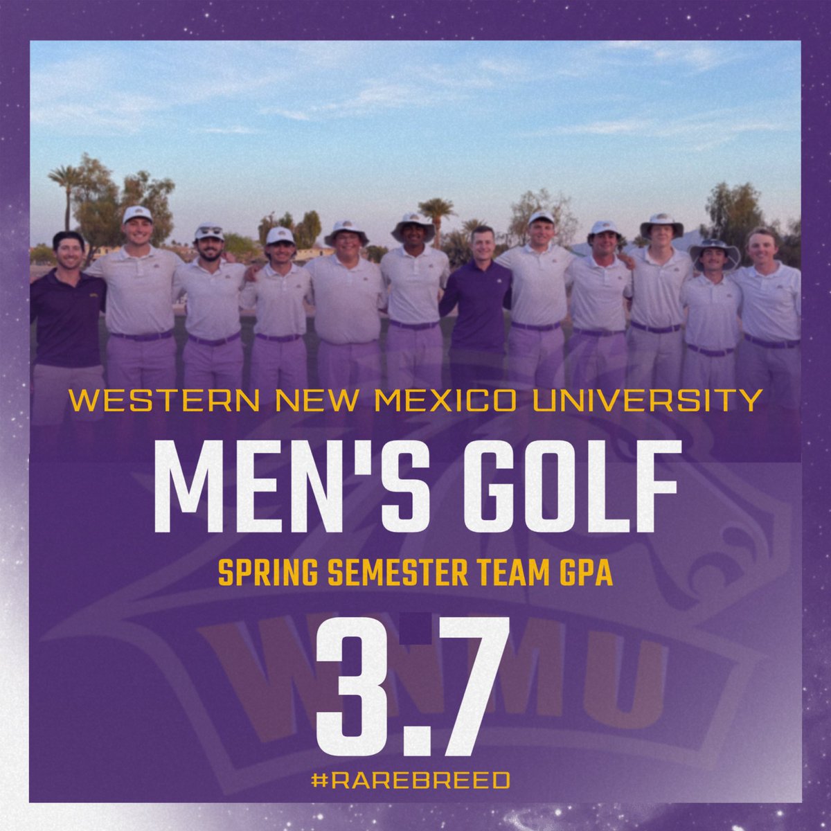 📚⛳️ Precision on the course AND in the classroom
Men’s Golf leads with a 3.7 GPA—swinging smart, scoring high.
#WNMUGolf #AcademicExcellence #GoMustangs #BirdiesAndBooks