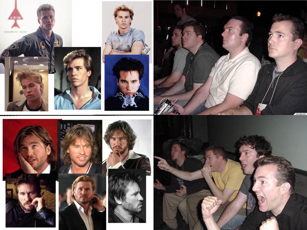 HowlKilmer's tweet image. “Omg I love Val Kilmer so much he’s such a heartthrob!”
“Haha 🙂 yeah… 🫠”