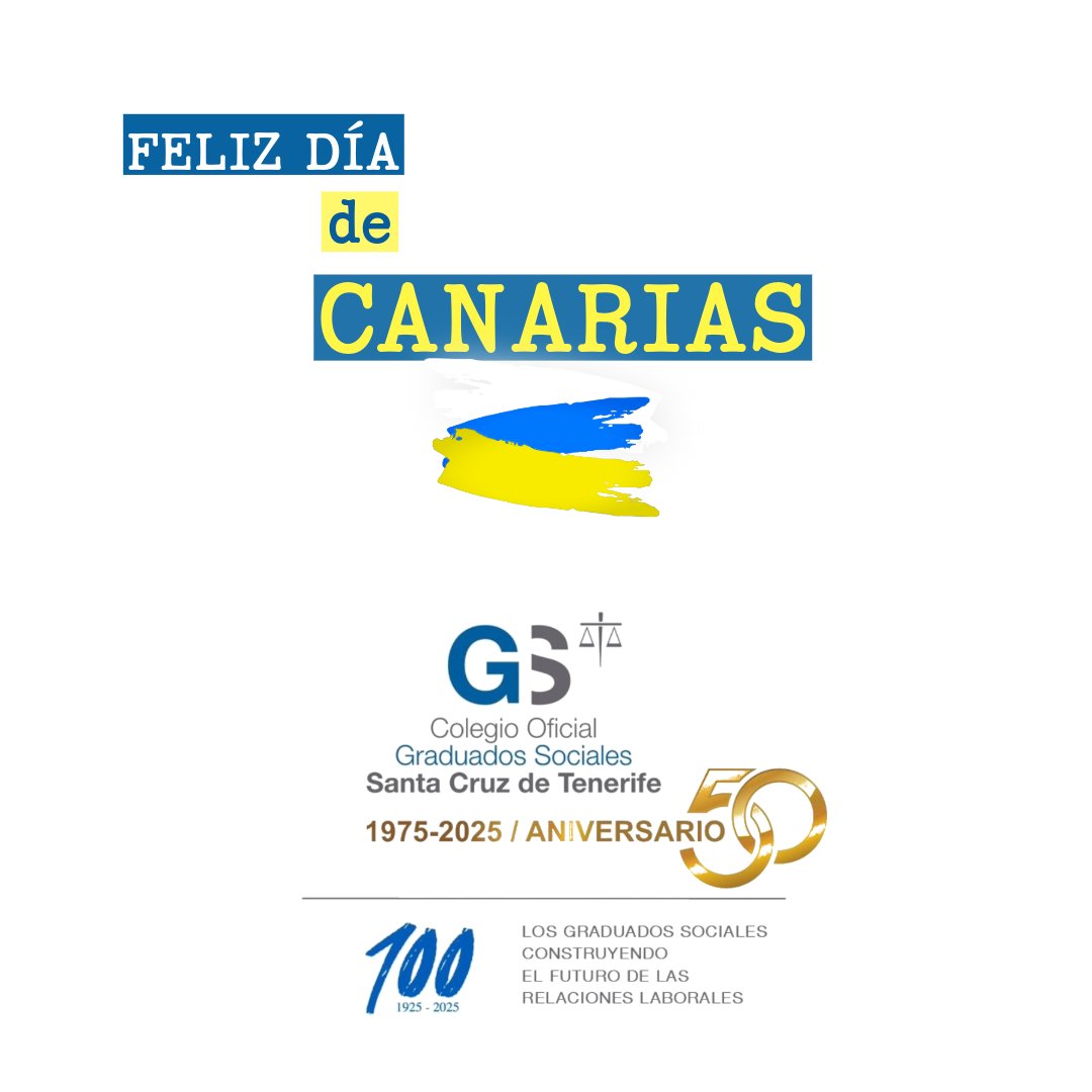 🇮🇨FELIZ DÍA DE CANARIAS🤍💙💛