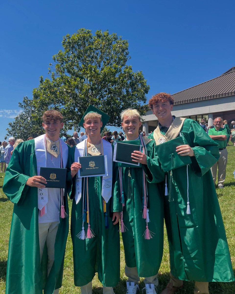 Congratulations to the the Men's Soccer graduates.