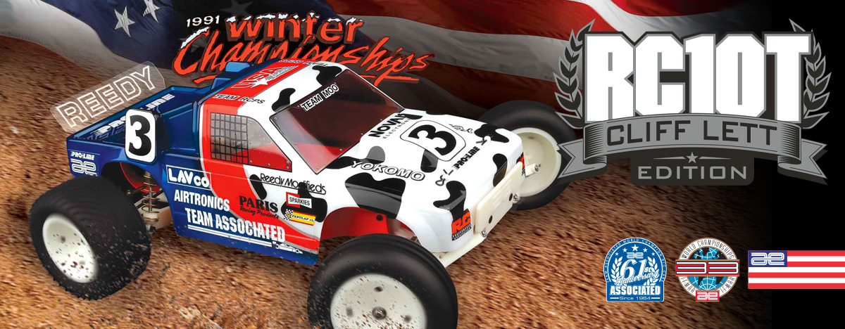 Associated Electrics (@team_associated) on Twitter photo New! RC10T Cliff Lett Edition Kit rc10.com/RC10TCliffLett…
<a href="/Team_Associated/">Associated Electrics</a>
#WeAreAE Available: Pre-Order (Pictured: #7003 RC10T Cliff Lett Edition) New! RC10T Cliff Lett Edition Kit rc10.com/RC10TCliffLett…
<a href="/Team_Associated/">Associated Electrics</a>
#WeAreAE Available: Pre-Order (Pictured: #7003 RC10T Cliff Lett Edition)