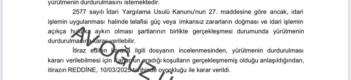 Açıklama 

Camiayı ve onbinlerce insanı ilgilendiren askerlikte geçen sürelerin nöbet muafiyetinden sayılmasına ilişkin açtığım dava ile alakalı çokça soru alıyorum. Bu nedenle genel bir açıklama yapma gereği duydum. 

Davamızın son durumu yürütmeyi durdurma kararı için  5 hakim