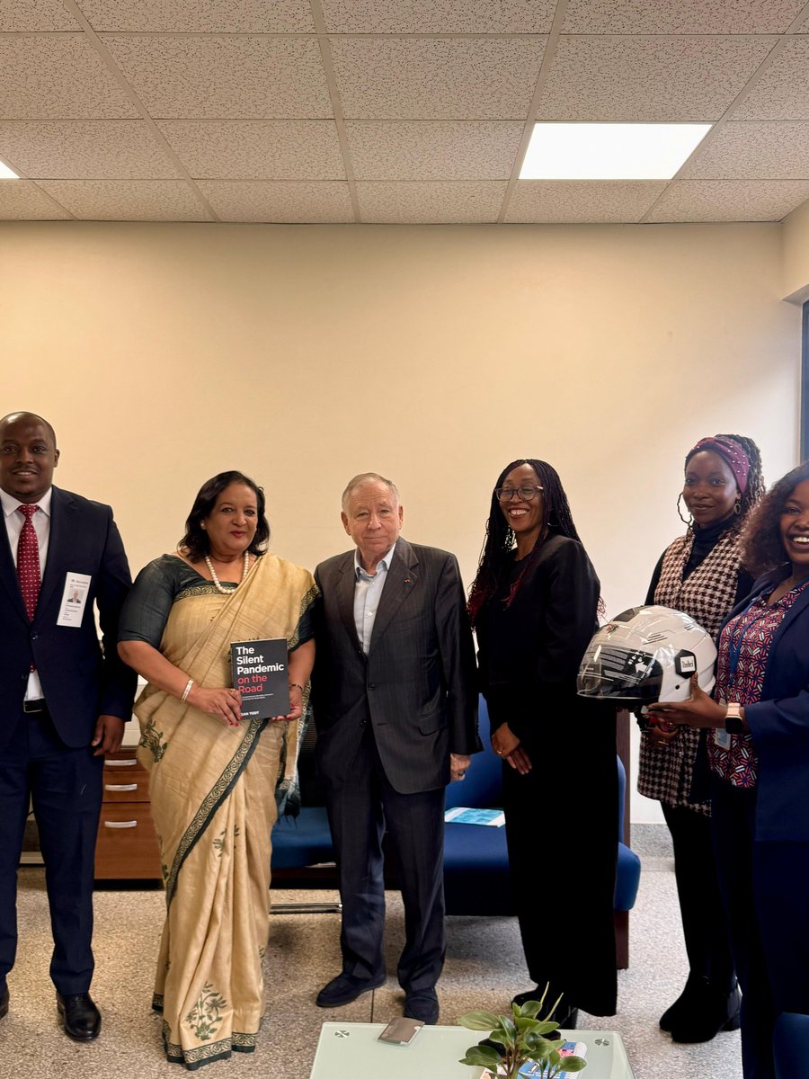 Appreciated the insightful exchange with Ms. Ashita Mittal, UNODC Regional Representative for Eastern Africa. We’re joining forces to tackle road safety through better law enforcement, data, and prevention. Stronger collaboration starts here. #RoadSafety #UNODC #silentpandemic