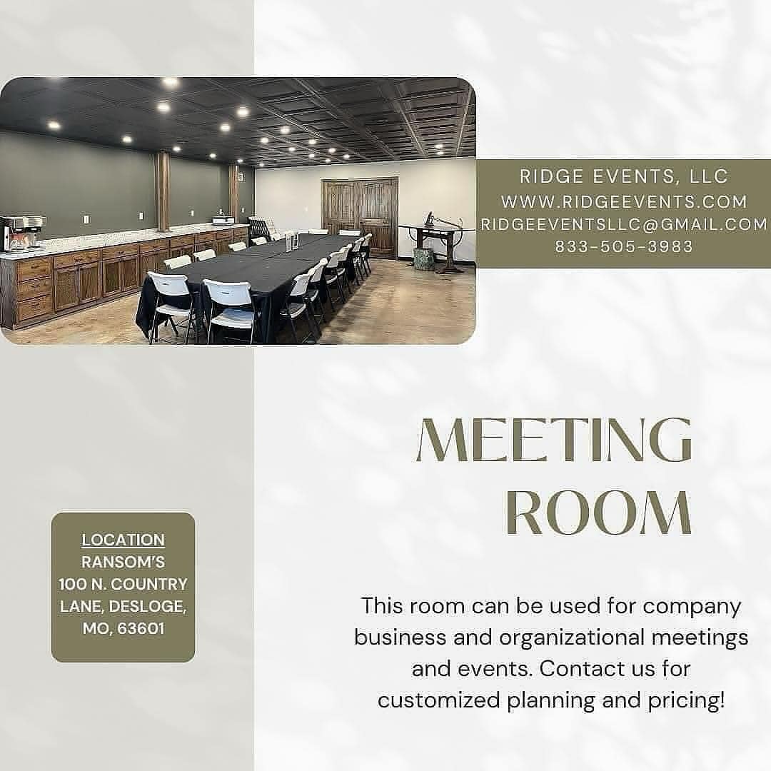 ridgeeventsllc's tweet photo. 🏢Need a meeting space for your next event or board meeting? The meeting room is 630ft2 and is equipped with a computer, an interactive SMART Board from Schiller's, speakers, high speed internet, wireless and wired network connections, a charging station, and printer access! https://t.co/gBOTlO40fs