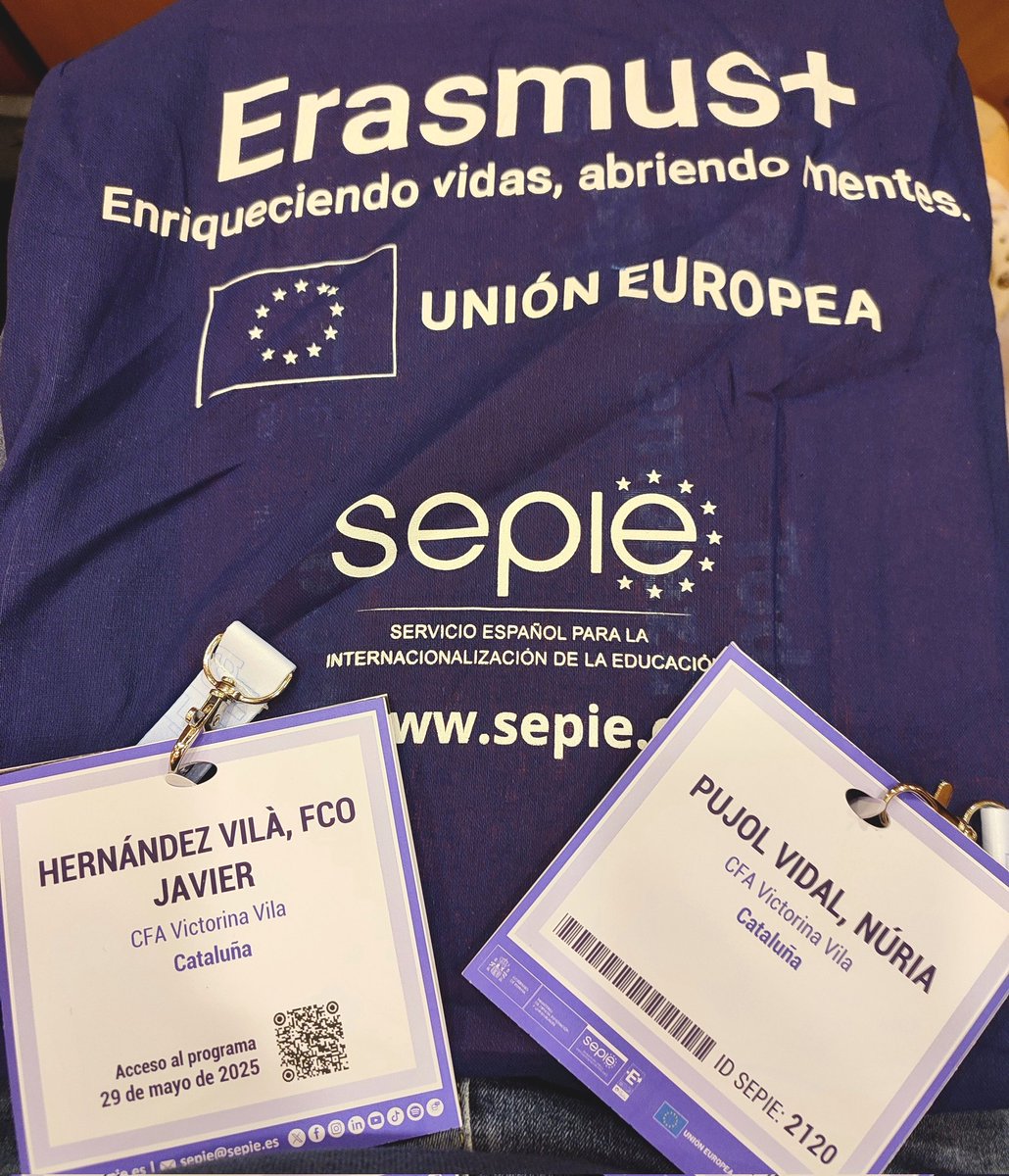 cfavictorina's tweet photo. Participem a la jornada "La acreditación Erasmus como motor de transformación en los centros de Educación de Personas Adultas" organitzada pel @sepiegob a Granada 🇪🇺 #ErasmusPlus #fadults #comunidadEPA #fadultos https://t.co/NeFMtiBUMr
