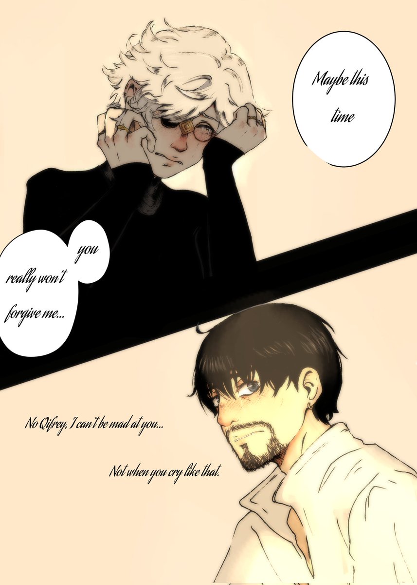 MissHypnagogic's tweet photo. The way angsty #orufrey crawls under my skin makes me sick...💔

#witchhatatelier #fanart https://t.co/sL5AHjmO16