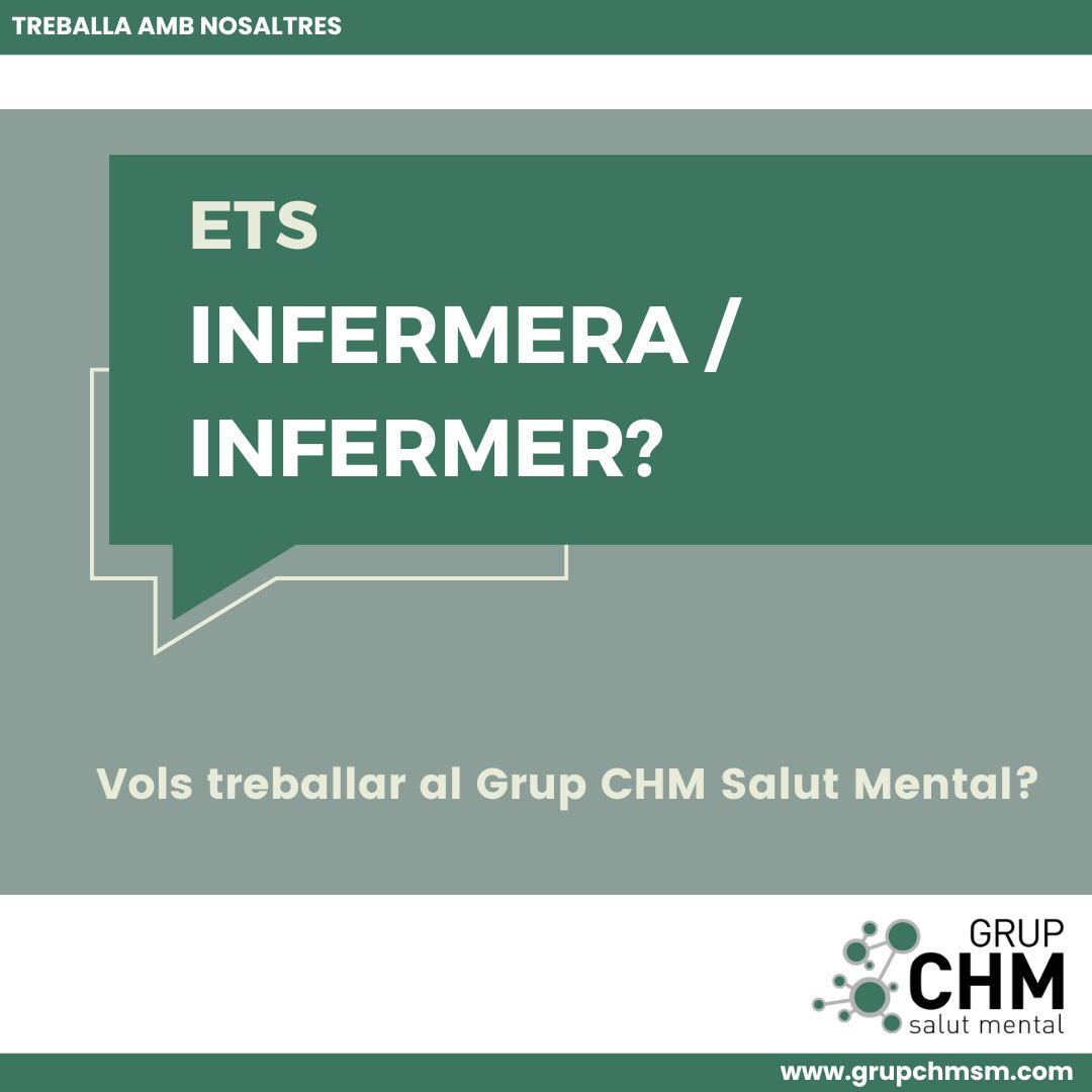 Ets Infermer/a i vols treballar al CSMIA de Les Corts?

Consulta les noves ofertes de feina a la web del #GrupCHMsm

👉 grupchmsm.com/treballa-amb-n…