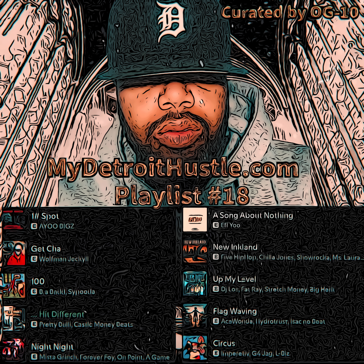 The MyDetroitHustle.com Playlist #18 is now available on Spotify. Check it out here:f.mtr.cool/xttfayacpi <a href="/showrock/">Nick Showrock.</a> <a href="/_acewonda/">AceWonda</a> @mistagrinch913 <a href="/imperetiv/">IM’PERETIV</a> @onpoint_official