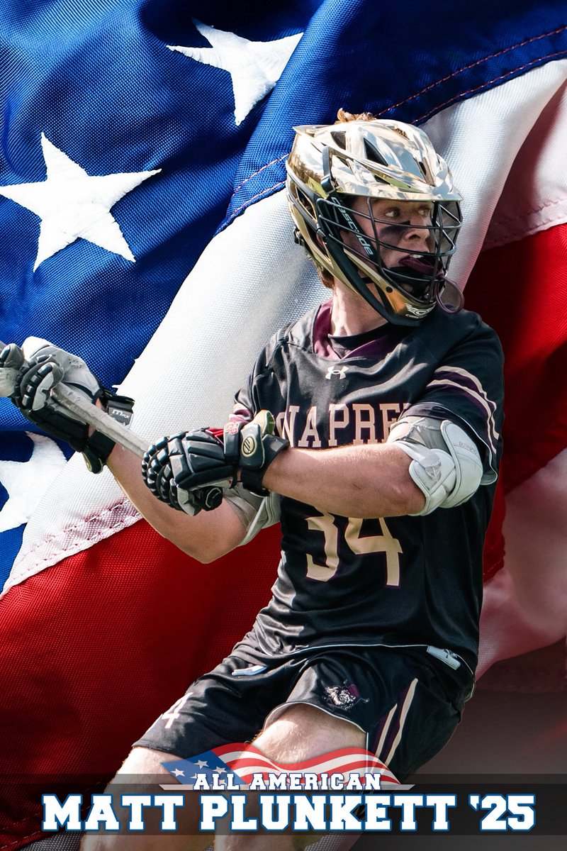 Congratulations to IP Lax ‘25 Matt Plunkett earning 2025 USL All Academic #gogaels