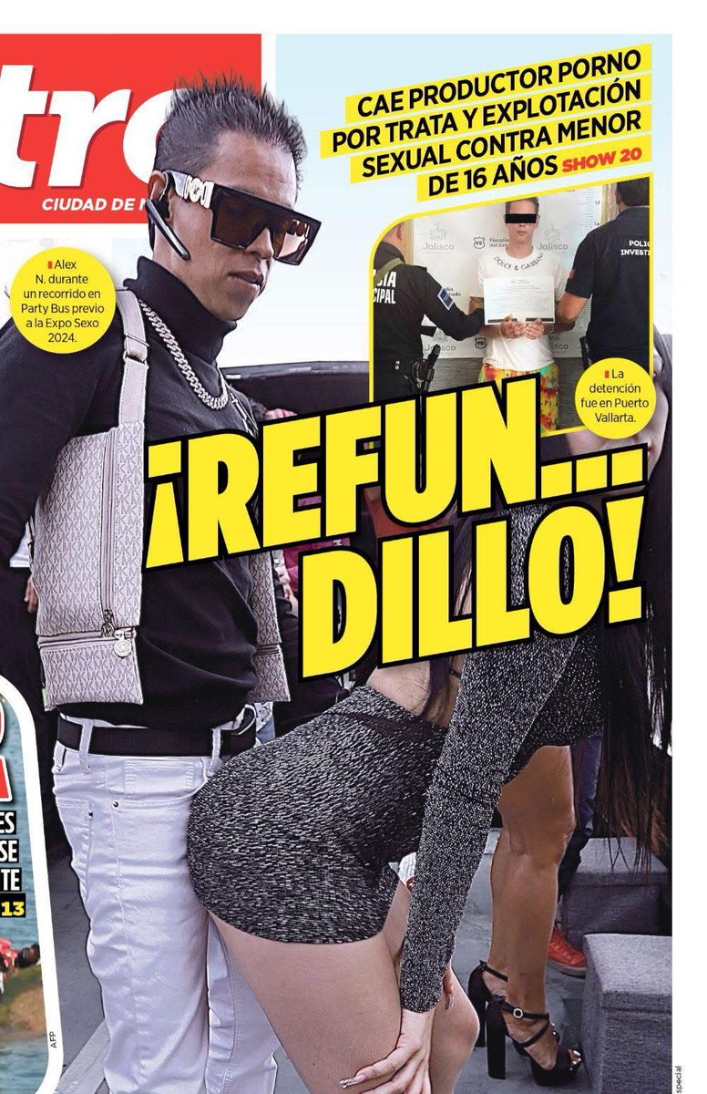 EddyVanyJalen's tweet image. Ni Dostoievski o el Pullitzer le harían tanta justicia a este encabezado para Alex Marín #PoderosoDelux 🇲🇽