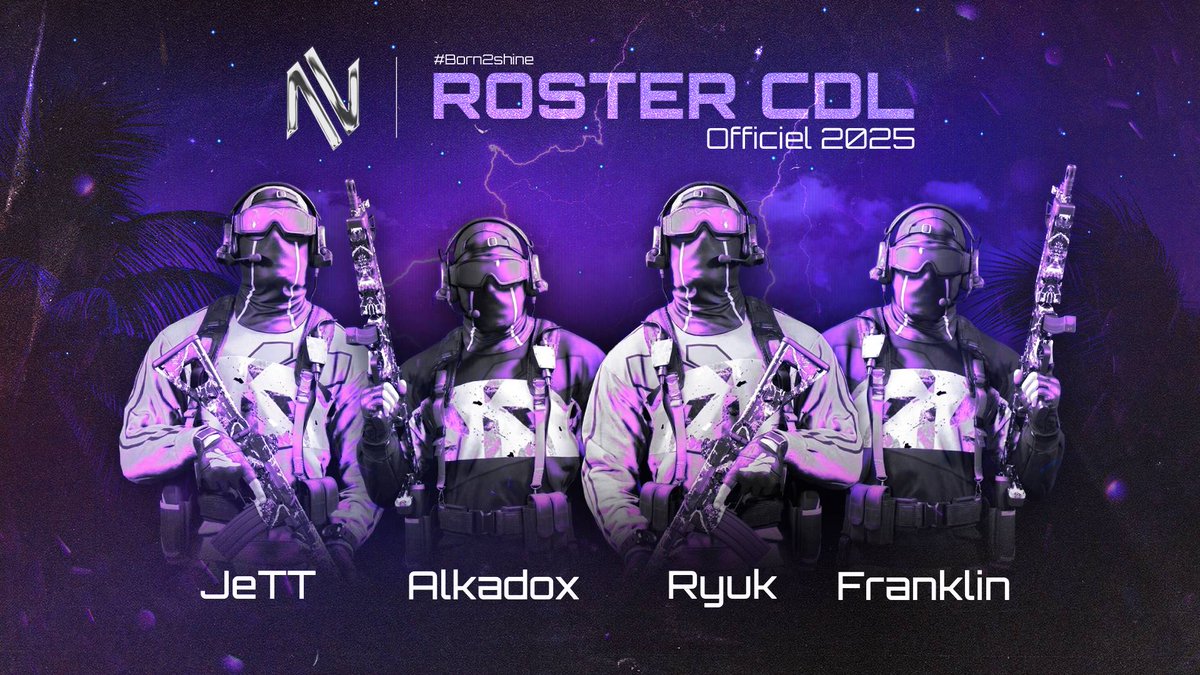 🔥 Présentation du Roster NOVIA E-sport Officiel :
🔹 @KunaiiJeTT - Leader - AR
🔹 <a href="/alkadox7/">Alkadox</a> - SUB
🔹 <a href="/_ryuk8/">Ryuk</a> - AR
🔹 <a href="/franklincoddd/">Franklin</a> – SUB

🔸 Coach : <a href="/Yoozar_/">Yoozar</a> 
🔸 Manager : <a href="/CallMeMrsJude/">CallMeJude 🍀</a> 
🔸 Présidents : <a href="/CallMeMrsJude/">CallMeJude 🍀</a> &amp; <a href="/iwazofficiel/">-iWaz691-</a> 

En lice pour la saison 2 de