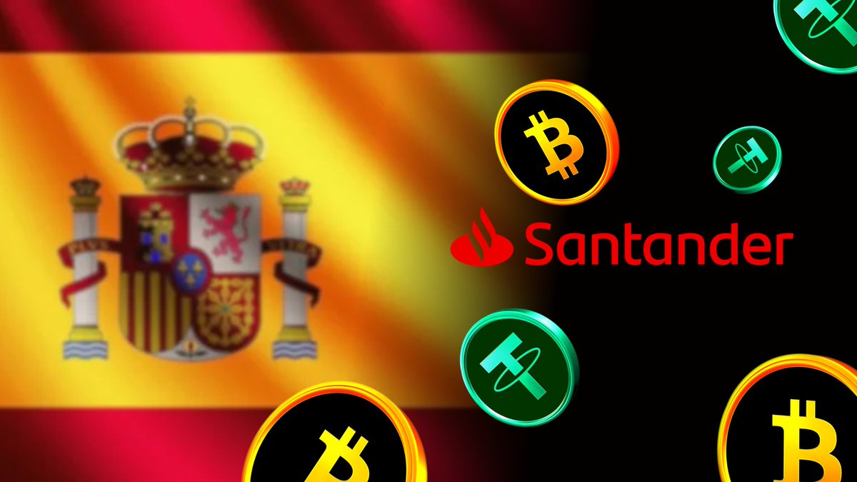 🔥LATEST: Banco Santander — the largest lender in the Eurozone — is  reportedly exploring plans to offer Bitcoin and stablecoins to its retail  customers. 🏦 With 175M+ clients worldwide, could this move
