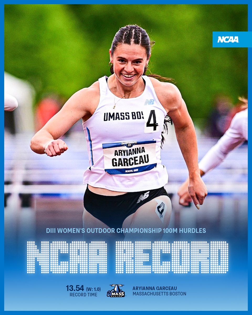 The crown is hers. 👑 

@ncaadiii x <a href="/UMassBeacons/">UMassBostonAthletics</a>