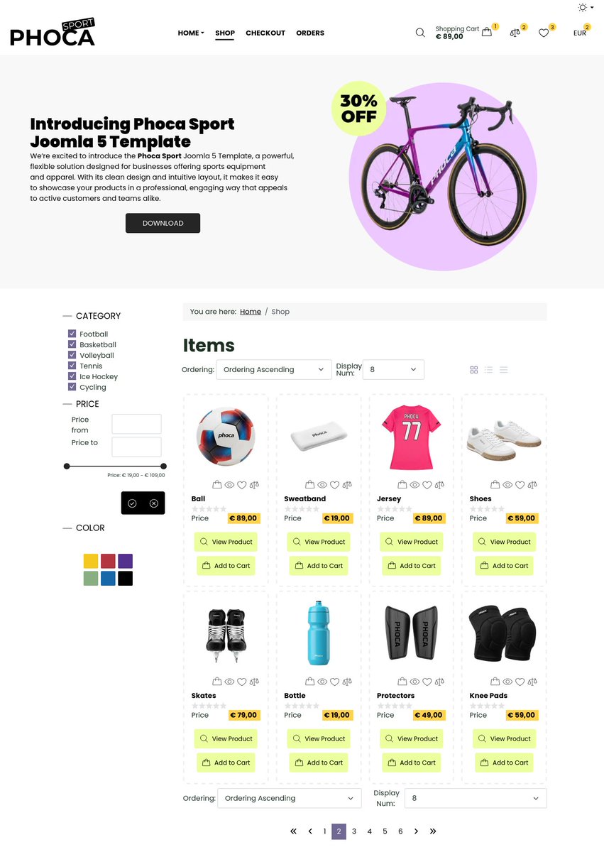 Phoca Cart version 5.1.0 has been released. Phoca Cart is now compatible with Joomla 6, no need to enable Backward Compatibility plugin.
phoca.cz/news/1364-phoc…