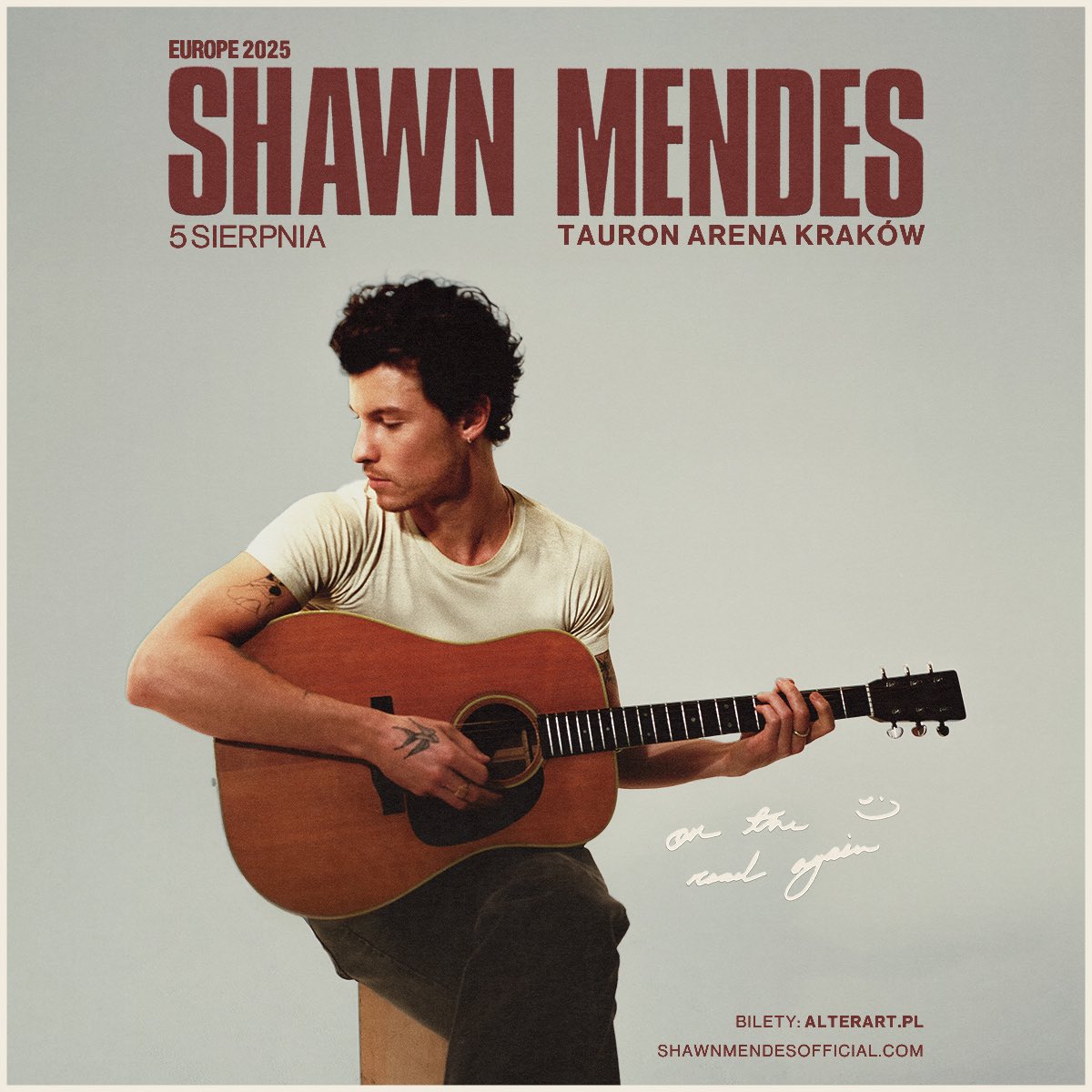 TAURON Arena Kraków (@tauronarenakrk) on Twitter photo Kraków, mamy to! 🥹❤️ <a href="/ShawnMendes/">Shawn Mendes</a> rozpoczyna trasę „On The Road Again” właśnie u nas – 5 sierpnia w TAURON Arenie Kraków, świętując 10 lat hitów, które kochamy! 🎙️ Kraków, mamy to! 🥹❤️ <a href="/ShawnMendes/">Shawn Mendes</a> rozpoczyna trasę „On The Road Again” właśnie u nas – 5 sierpnia w TAURON Arenie Kraków, świętując 10 lat hitów, które kochamy! 🎙️