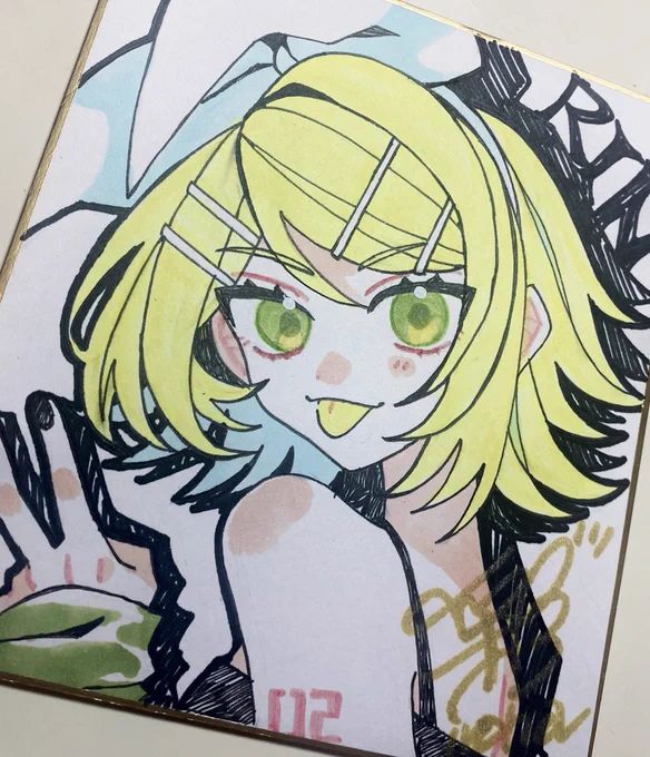 なかなか可愛く描けたのでは