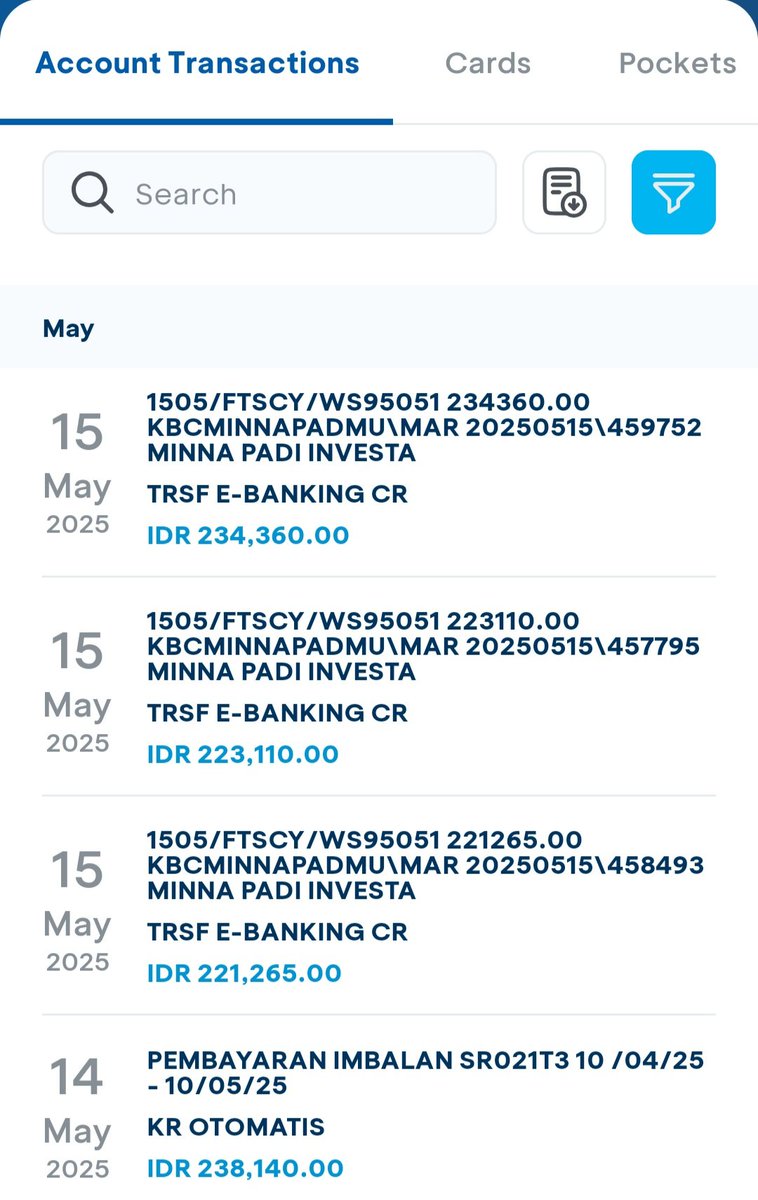 mars_sds's tweet photo. @txtfromkeuangan Lancar masuk setiap bulannya di tgl 15😍 Udah invest SUN sejak tahun 2018 lalu🤸‍♂️ https://t.co/iIJlx7STcp