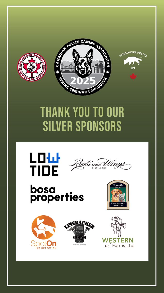 Time to announce our silver sponsors for the 2025 CPCA Spring Seminar! Thank you so much for your support, this event wouldn’t be possible without it.