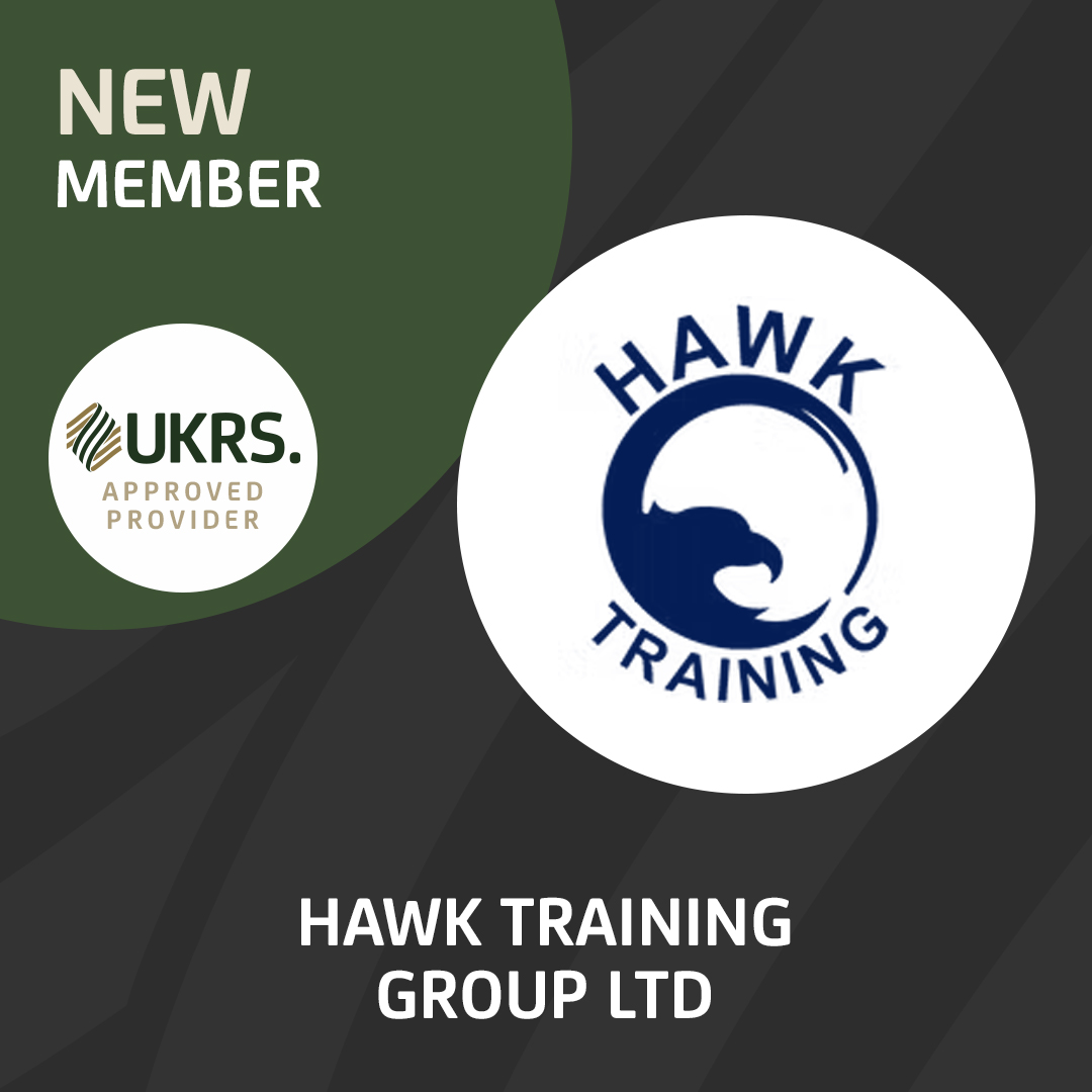 We'd like to welcome new member Hawk Training Group Ltd
#UKRSApproved