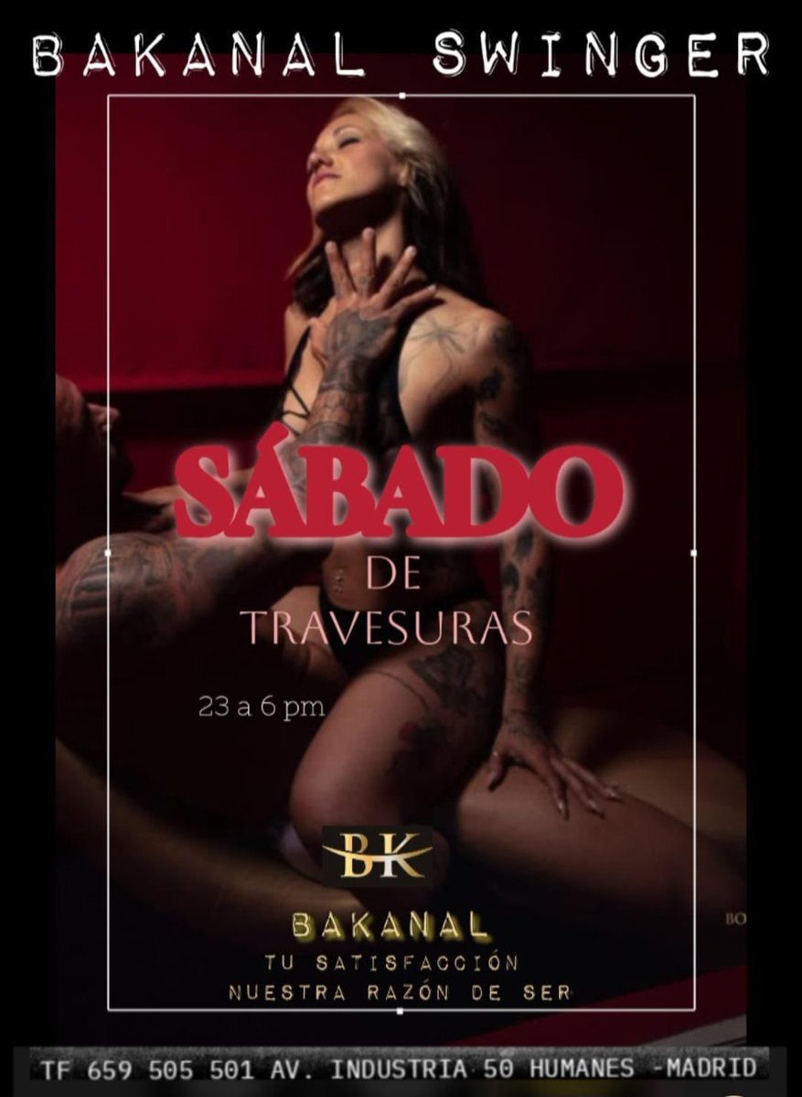 Bakanal Swinger Madrid (@bakanalswinger) on Twitter photo 