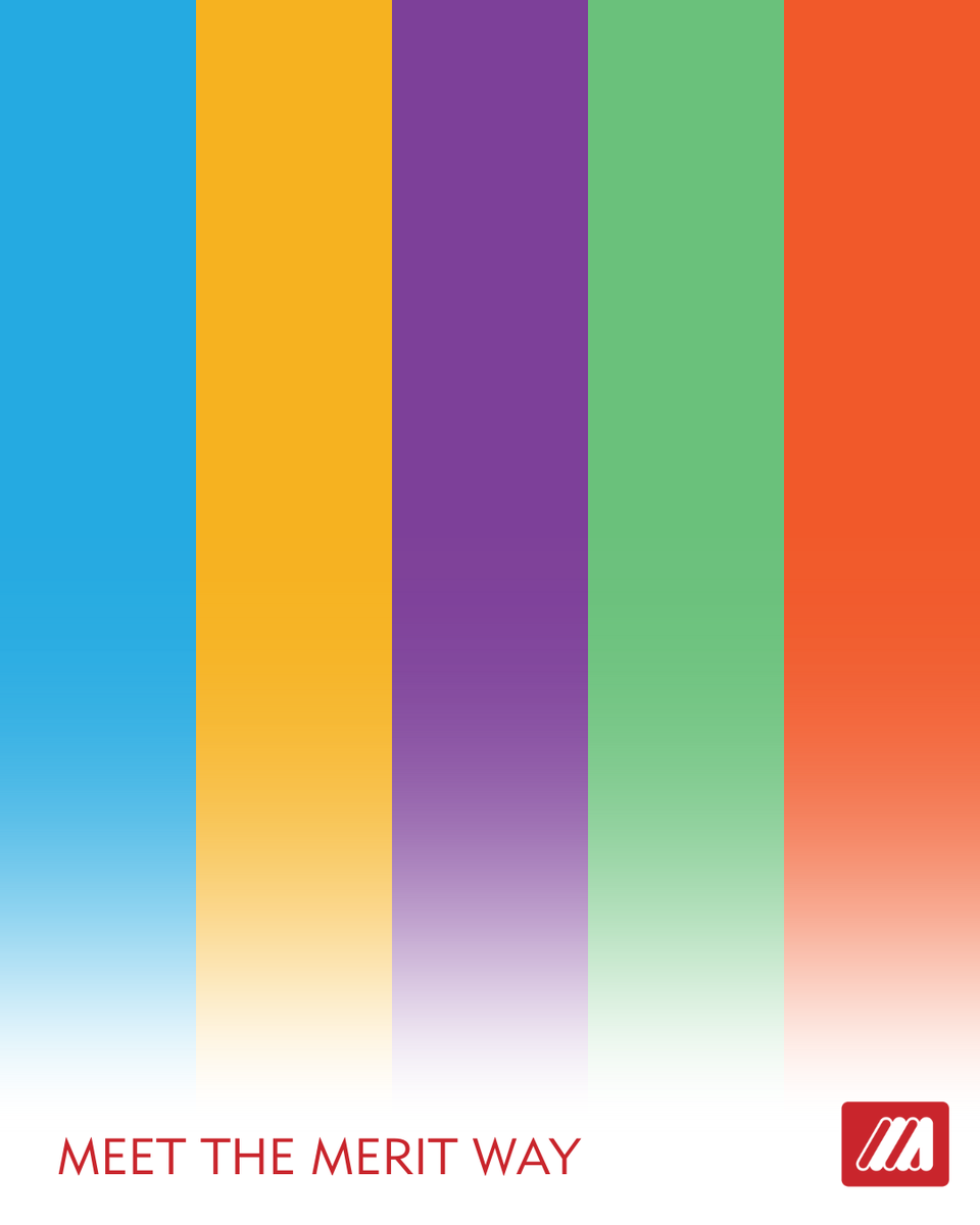 Meet the colors of the Merit Way. Launched last summer, this fresh set of company values reflects where we’ve been—and where we aim to go.

Follow along each week as we shine a spotlight on each element of HEART.

Learn more: bit.ly/4axk5pd