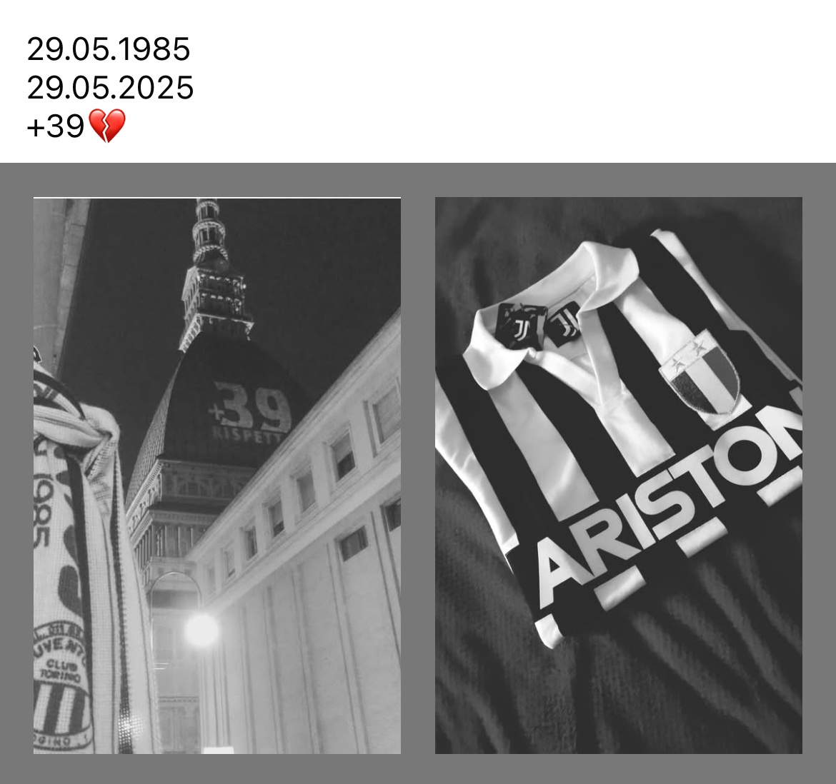 Today is the 40th anniversary of the needless deaths of 39 Juventus fans. I only know because a Juve mate posted about it. Fuck all in the UK media, to my knowledge, where it should be remembered most of all. RIP