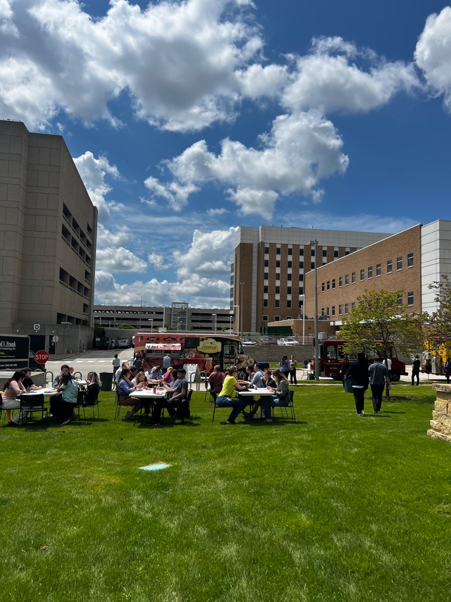 MCW LaBahn Pancreatic Cancer Program (@mcwpancprogram) on Twitter photo 👀The food trucks are here!!! Come out and grab some food outside the HUB 11-2! 🍔🌮🍗🍟
Proceeds from this event will support team pancreas at the <a href="/rideaudaxity/">Ride Audaxity</a>! 👀The food trucks are here!!! Come out and grab some food outside the HUB 11-2! 🍔🌮🍗🍟
Proceeds from this event will support team pancreas at the <a href="/rideaudaxity/">Ride Audaxity</a>!