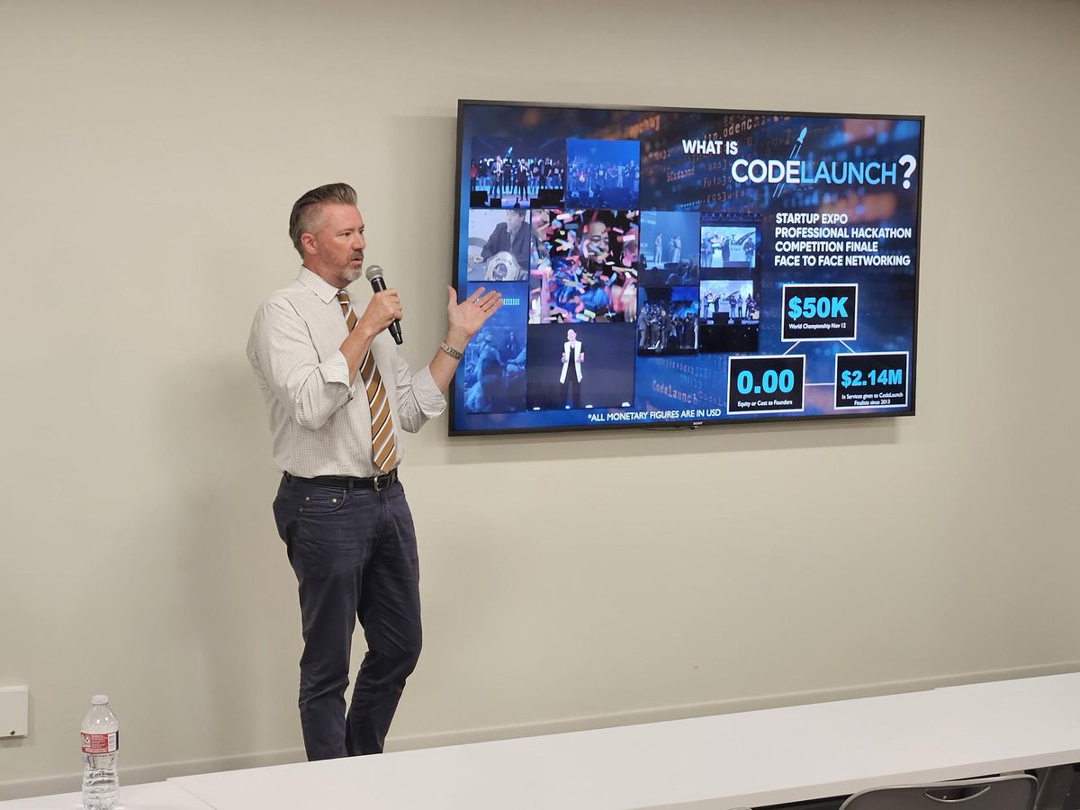 CodeLaunch (@codelaunch) on Twitter photo We're so grateful to be part of the <a href="/founders_live/">Founders Live</a> community, there's nothing better than showing up for the people building cool things.
PS: CodeLaunch U.S. applications are open until July 6 if you’re thinking about applying.
No pressure though 😎 We're so grateful to be part of the <a href="/founders_live/">Founders Live</a> community, there's nothing better than showing up for the people building cool things.
PS: CodeLaunch U.S. applications are open until July 6 if you’re thinking about applying.
No pressure though 😎