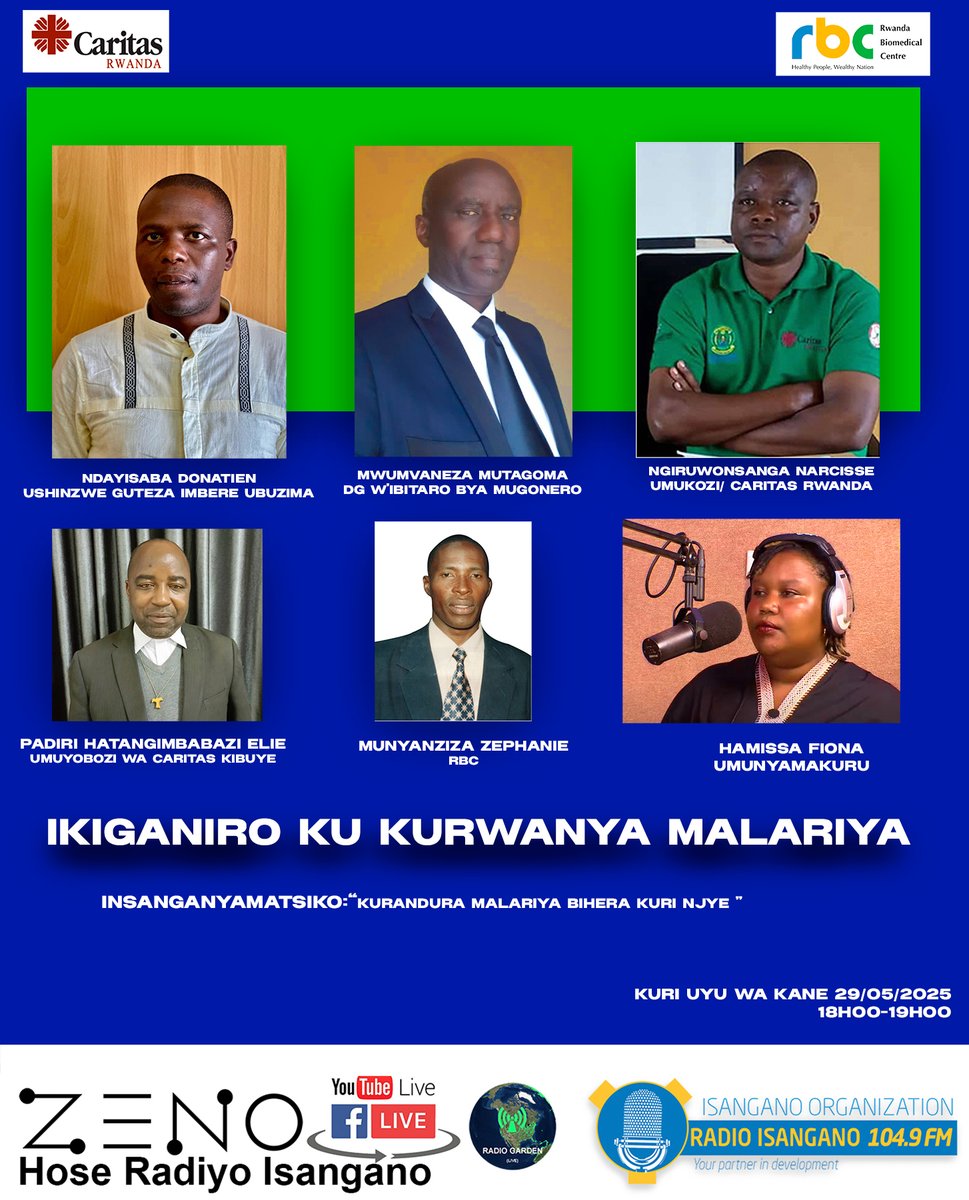 Aho iwanyu uruhare rw'umuturage mu kurandura Malariya ruhagaze gute? 
Dusangire ijambo!