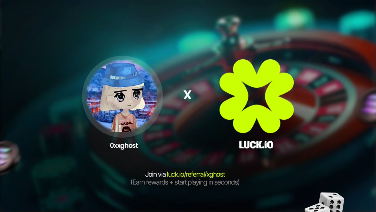 0xxghost's tweet image. I’m partnering with @luckio (an onchain casino).

If you’re new to crypto gambling, here’s the deal:

Luck.io is a casino built right on the blockchain (specifically on Solana). That means no middlemen, no waiting, and no annoying KYC stuff.

You always control…