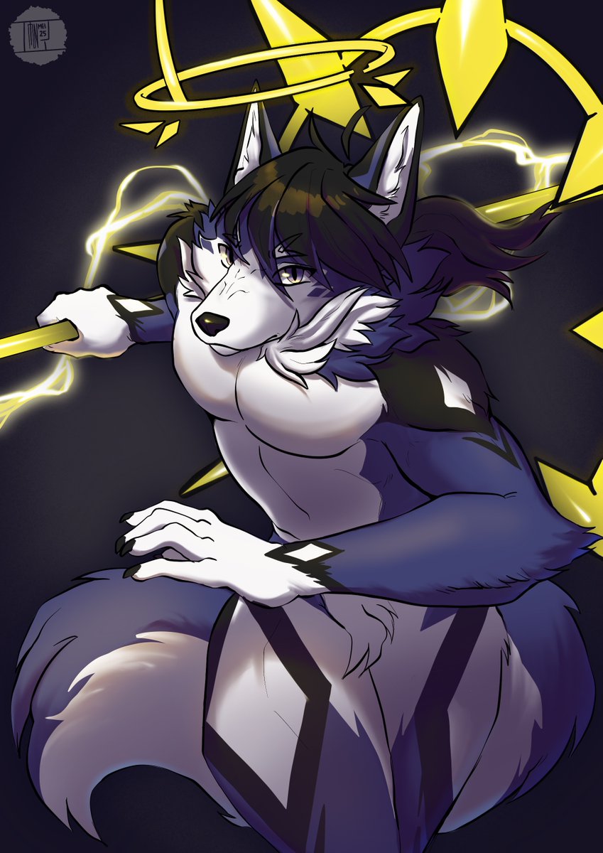 TaylaTaur's tweet image. Overdue art trade done for @AbangFatihID