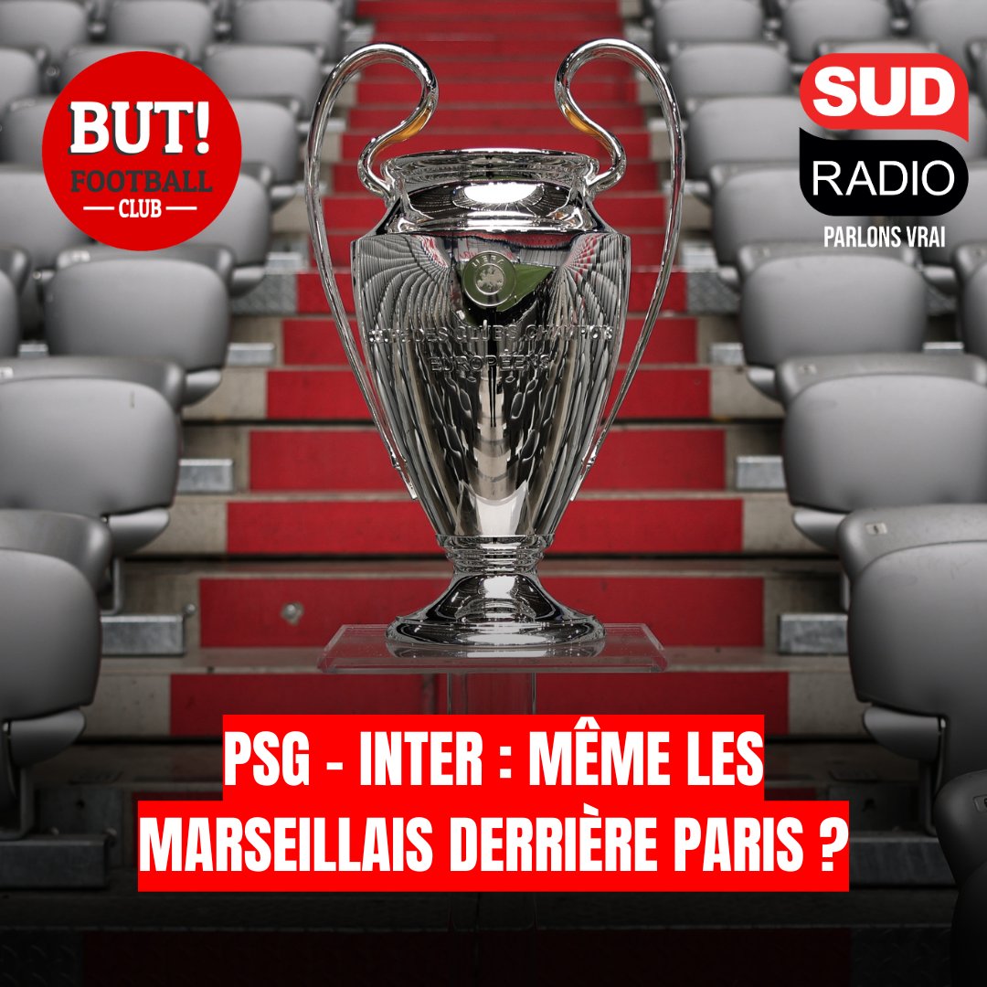 Retrouvez le #ButFootballClub à partir de 20h ! Avec <a href="/lionelrosso/">Lionel Rosso</a>, Michel Moulin, <a href="/JimmyAlgerino/">Jimmy Algerino officiel</a> et <a href="/KarimZeribi/">Karim Zeribi</a> 

▶️ Quelles sont les forces et faiblesses du PSG ? PSG - Inter : même les Marseillais derrière Paris ? Les clubs Français au RDV des finales européennes ?

🤝 En