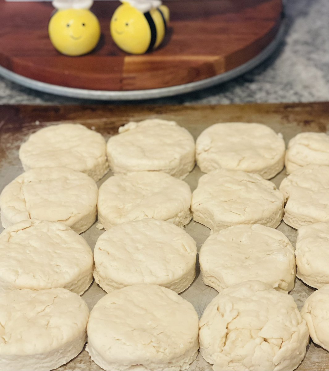 heidi_m_haynes's tweet photo. Homemade biscuits and strawberry jam (from our strawberry picking) for Biscuit Day! Trey always lets me know the truth when he eats my cooking or baking. I think his eating five biscuits shows he approves! 😍🍓🍰😋 #biscuitday #southernbiscuits #strawberryjam #homemade https://t.co/j11VDSnlhS