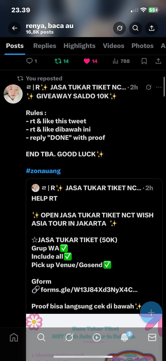 renya, baca au tweet media