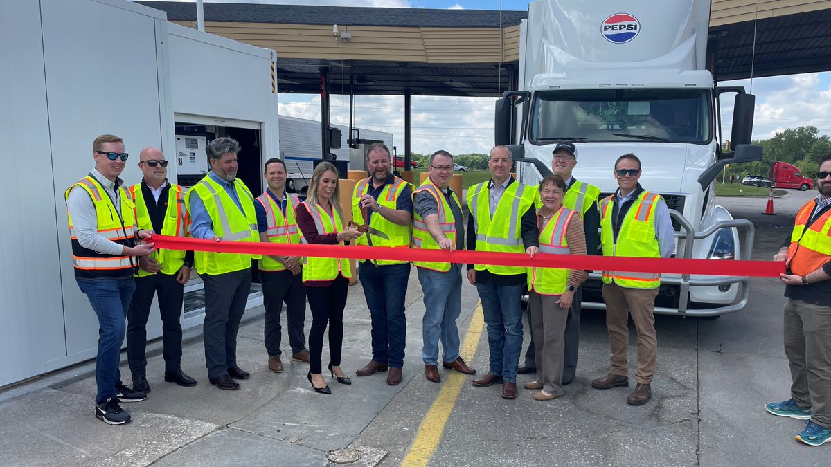 Iowa Dept of Agriculture & Land Stewardship (@iadeptag) on Twitter photo Secretary <a href="/MikeNaigIA/">Mike Naig</a> was pleased to participate in the ribbon cutting of the new B99 biodiesel pump at the Pilot Des Moines Travel Center. Thanks to <a href="/PilotFlyingJ/">Pilot Flying J</a>, <a href="/IowaSoybeans/">IowaSoybeans</a>, <a href="/IowaBiodiesel/">Iowa Biodiesel Board</a>, <a href="/PepsiCo/">PepsiCo</a> & Optimus Technologies for making this homegrown energy milestone possible! Secretary <a href="/MikeNaigIA/">Mike Naig</a> was pleased to participate in the ribbon cutting of the new B99 biodiesel pump at the Pilot Des Moines Travel Center. Thanks to <a href="/PilotFlyingJ/">Pilot Flying J</a>, <a href="/IowaSoybeans/">IowaSoybeans</a>, <a href="/IowaBiodiesel/">Iowa Biodiesel Board</a>, <a href="/PepsiCo/">PepsiCo</a> & Optimus Technologies for making this homegrown energy milestone possible!