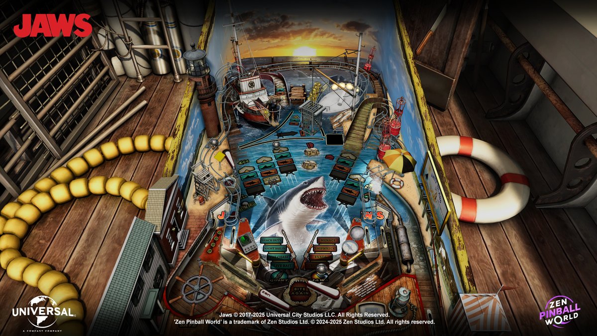 PinballFX's tweet photo. Tables from the Universal Classics Pinball and Jurassic World Pinball packs have arrived to Zen Pinball World on Android!
Join the adventure and relive the most captivating moments from timeless blockbuster films.
Play Now: https://t.co/OrrHI5vlrP
#ZenPinballWorld https://t.co/o1PIvMgZg3