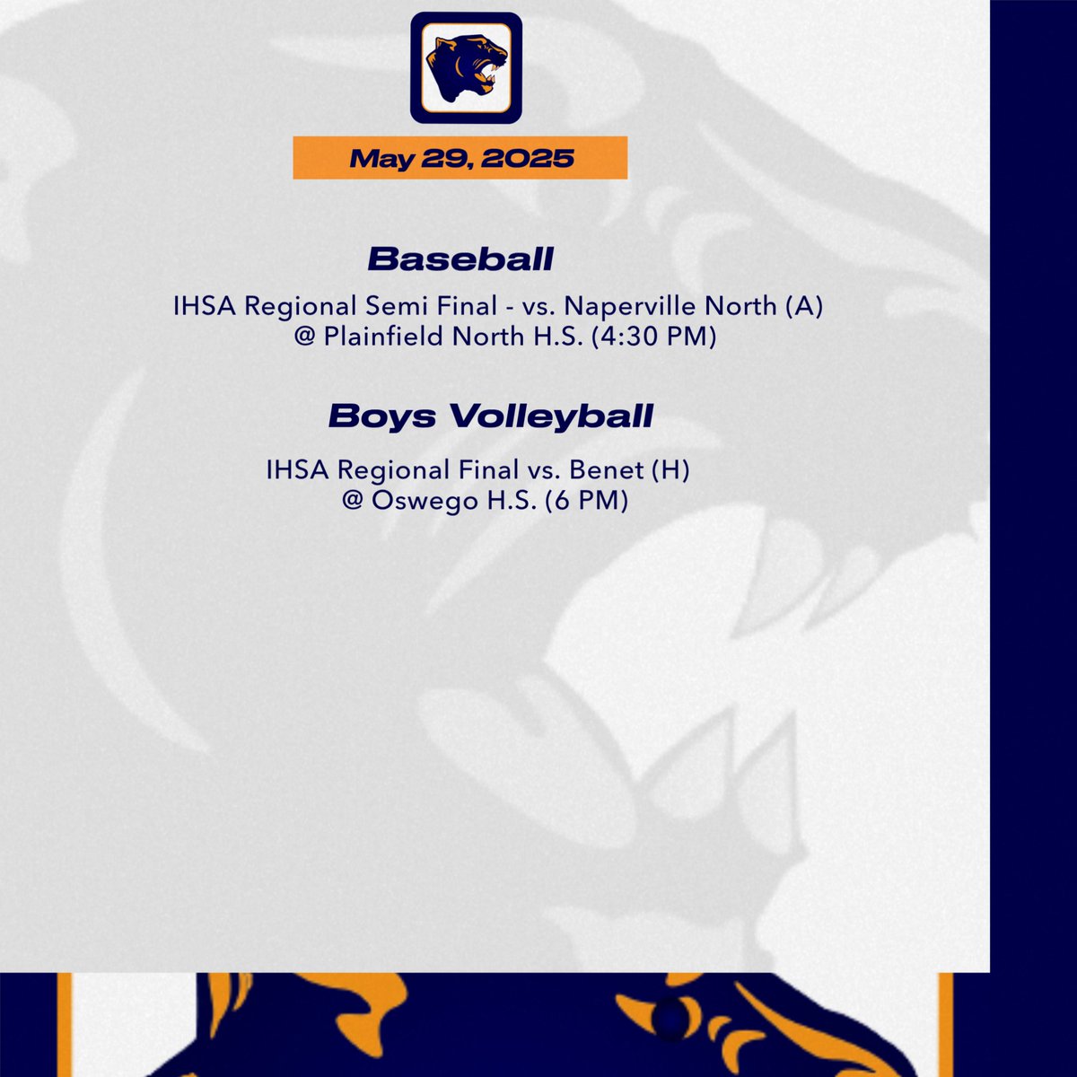 OHS Athletics (@ohs_gopanthers) on Twitter photo 