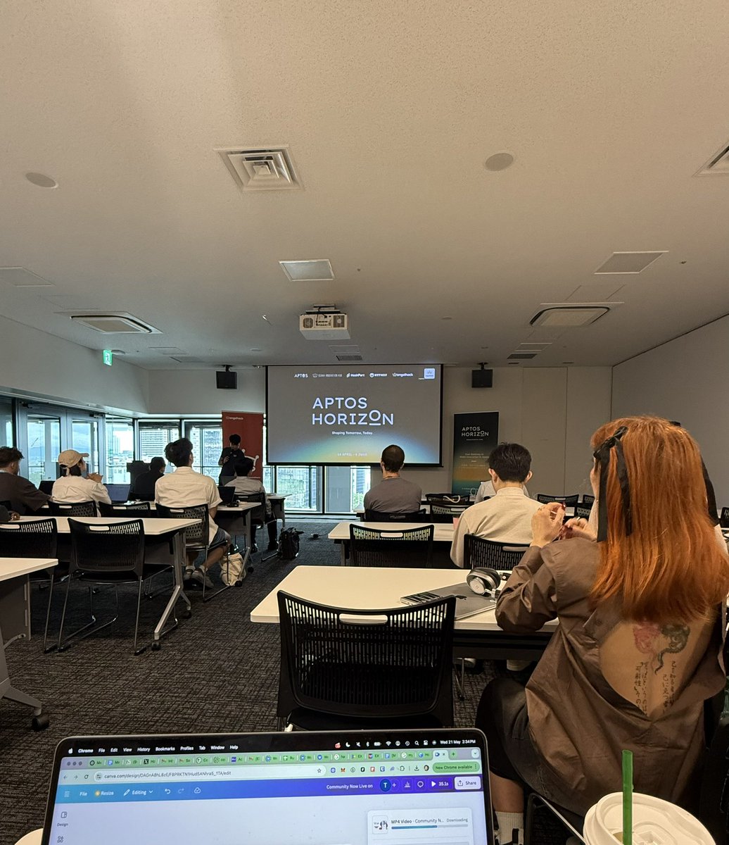 Was fortunate to join this on one of the <a href="/Aptos/">Aptos</a> Horizon sessions by <a href="/AngelHack/">AngelHack</a>. 

Big things are coming to the Aptos eco soon. 🔥