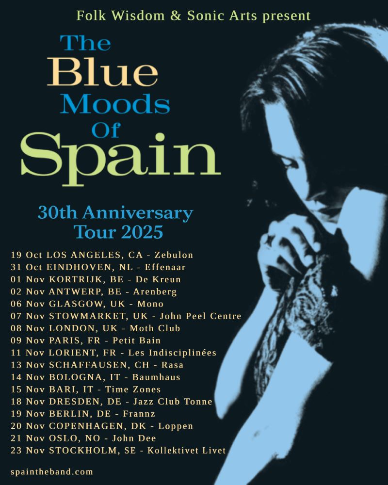 🚨 A l’occasion des 30 ans de son merveilleux album The Blue Moods of Spain, le groupe californien emmené par Josh Haden se lancera dans une tournée européenne qui débutera fin octobre 2025, avec notamment une date à Paris à Petit Bain le 9 novembre. 🔥
#SaveTheDate