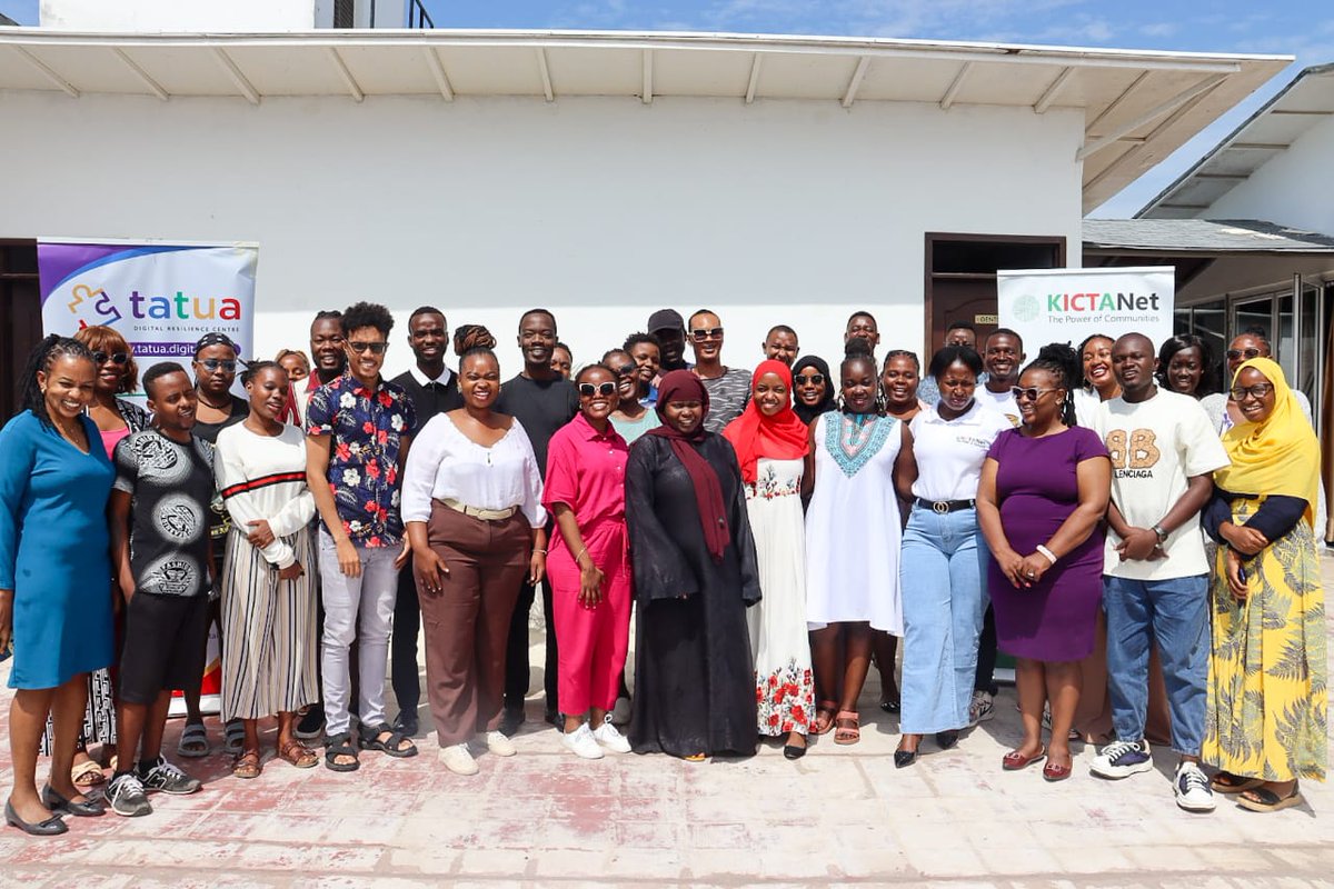 ThriveTogetherF's tweet photo. How do we protect data and stay safe online in a rapidly evolving digital world?
Today, Thrive Together Foundation along other organisations joined a powerful training session by @KICTANet on data protection, Cyber Hygiene and Online protection. 
Thanks KICTnet! https://t.co/rwjnXBmdPI
