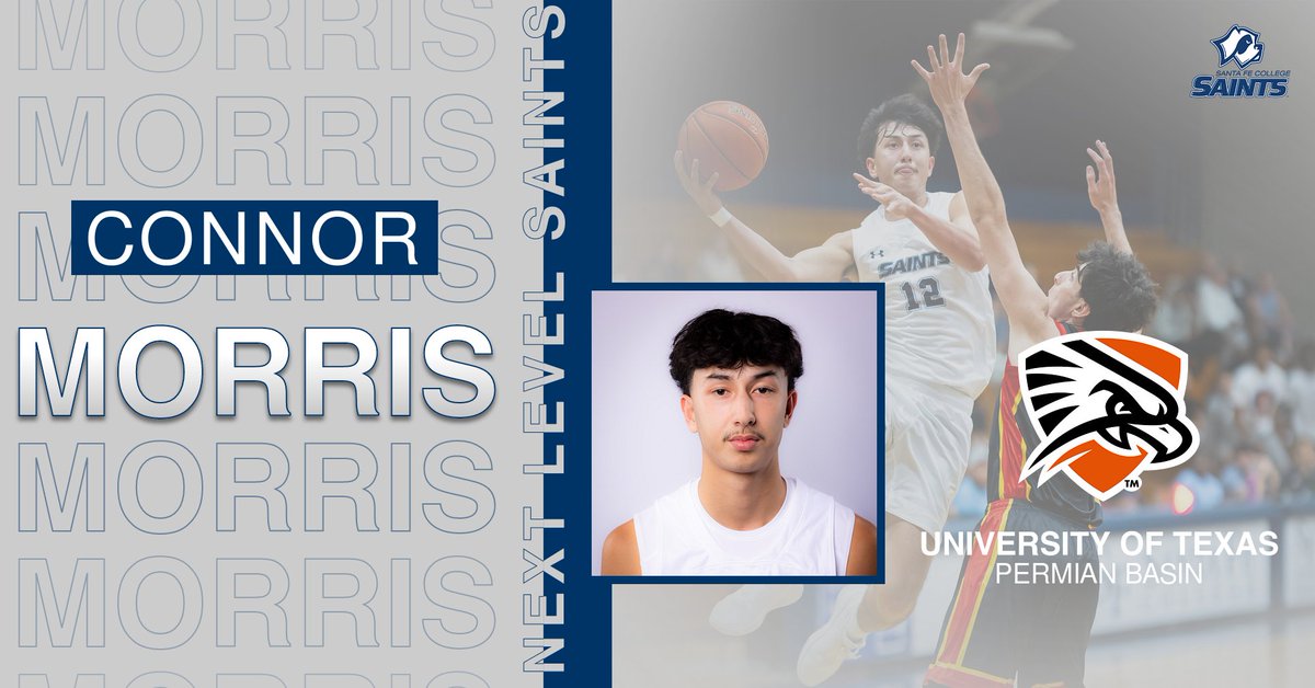 Connor Morris will continue his basketball career at the University of Texas Permian Basin

Story: santafesaints.com/sports/mbkb/20…

#SicEmSaints