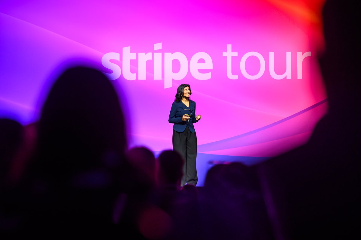 NeetikaBansal's tweet image. At @Stripe Tour London, I talked about our new money management features for UK businesses:
💱Store funds in multiple currencies and only pay FX fees when converting.
🌐With Global Payouts, send funds to recipients in more than 50 countries with just their email address.
