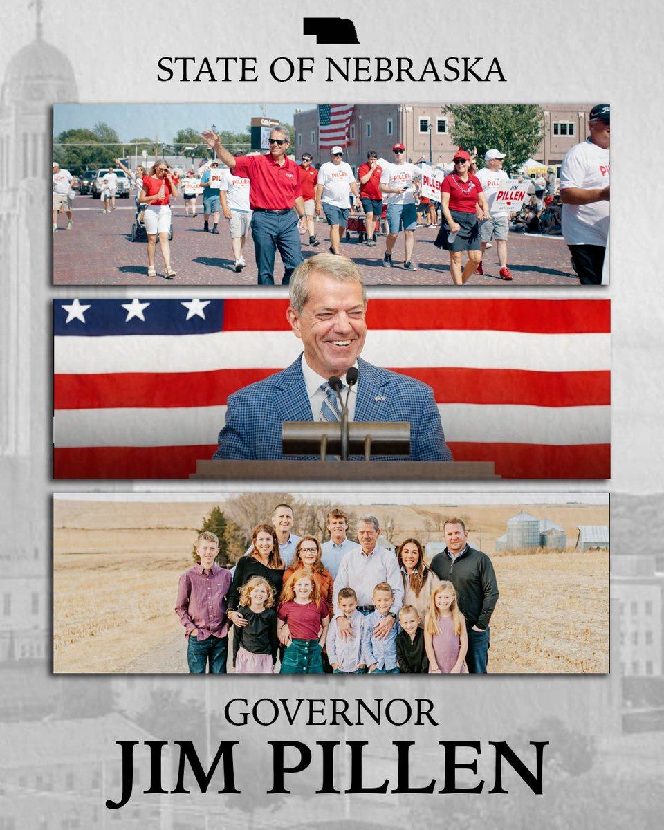 The RGA (@gopgovs) on Twitter photo ā
Historic Income Tax Cuts
ā
Property Tax Relief
ā
Pay Raises for State Troopers
ā
Protecting Girlsā Sports
<a href="/jim_pillen/">Jim Pillen</a> is delivering a Stronger, Safer, and Freer Nebraska. ā
Historic Income Tax Cuts
ā
Property Tax Relief
ā
Pay Raises for State Troopers
ā
Protecting Girlsā Sports
<a href="/jim_pillen/">Jim Pillen</a> is delivering a Stronger, Safer, and Freer Nebraska.