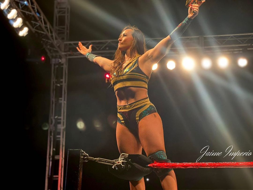 Man, I cannot tell you how good that win felt.  I'm no stranger to Bianca and her ways and it showed.  She just got out wrestled.