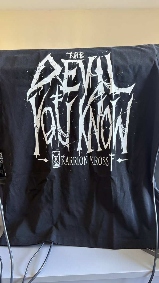 It’s finally here!!! <a href="/realKILLERkross/">Kevin Robert Kesar</a> 😍