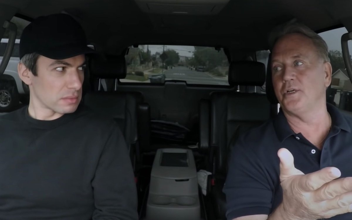 junkyardc0wboy's tweet image. one thing about nathan fielder is he’s always gonna drag some old guy into his antics